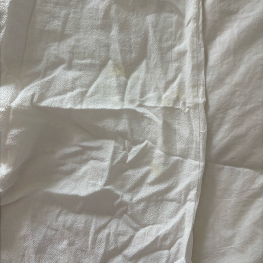 White Drawstring Pants - Picture 5 of 6
